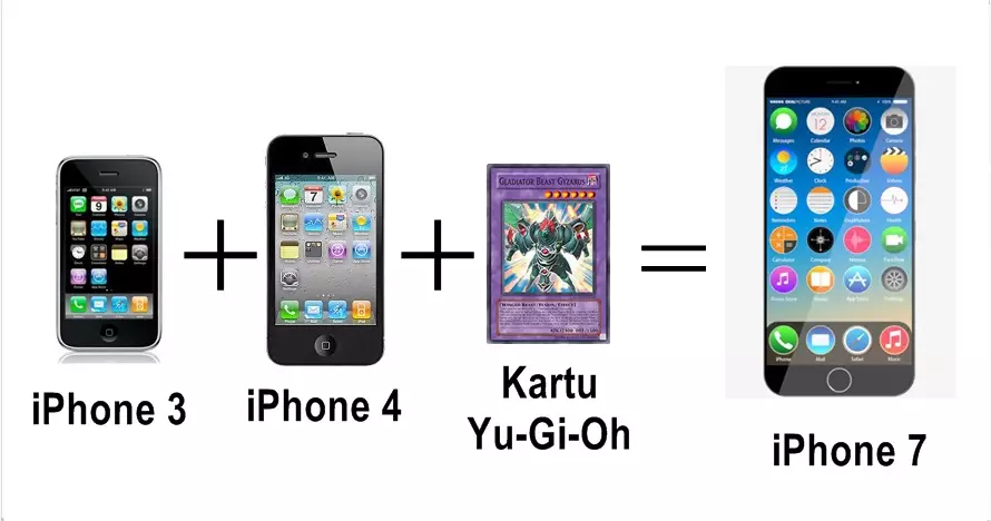 Beli iPhone 7, orang ini malah dapat iPhone 3 &amp; 4 plus kartu Yu-Gi-Oh