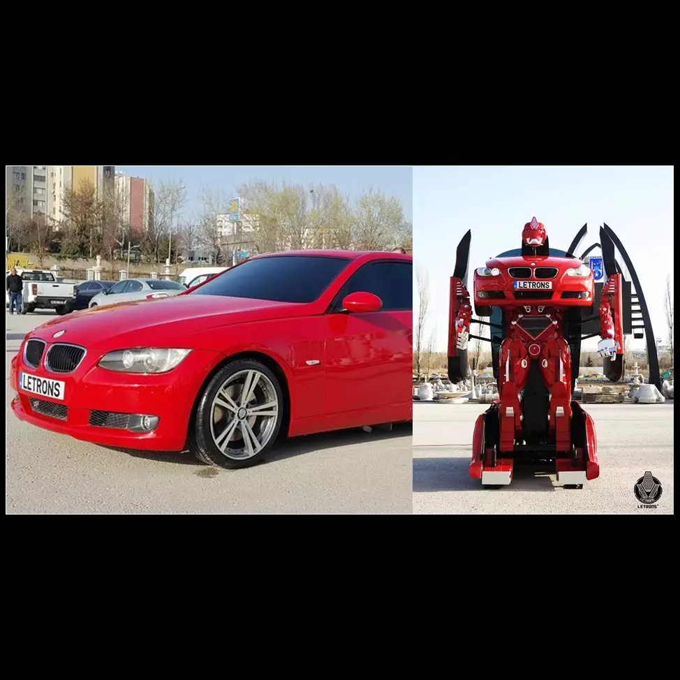 Dalam hitungan detik, mobil ini bisa berubah jadi Transformer