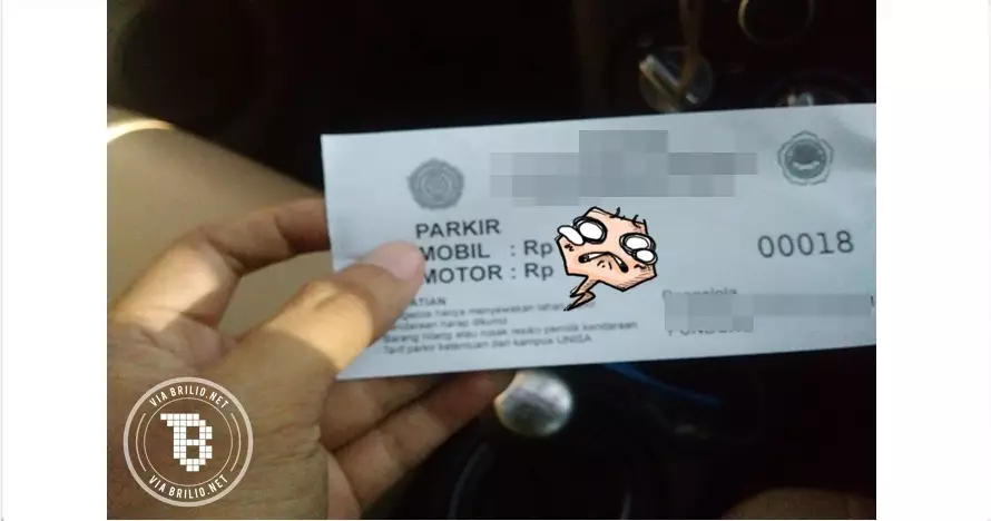 Tarif parkir di kawasan kampus membuat netizen geleng-geleng