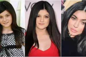 10 Transformasi Kylie Jenner, dari imut-imut sampai 'hot' banget