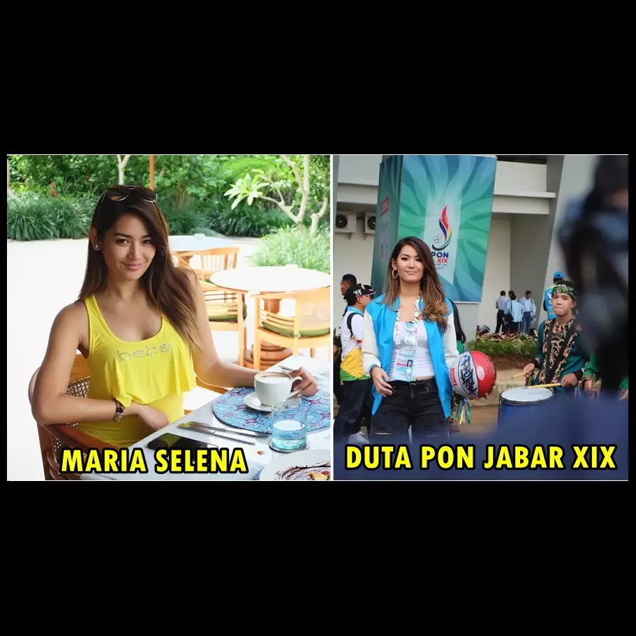 15 Gaya Maria Selena saat jadi duta PON XIX, sporty banget
