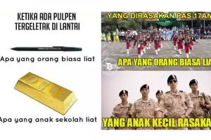 10 Meme 'apa yang anak sekolah liat' ini bikin senyum-senyum sendiri