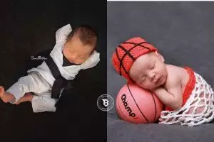 10 Pose gemas bayi para artis Indonesia yang baru lahir, lagi tren nih