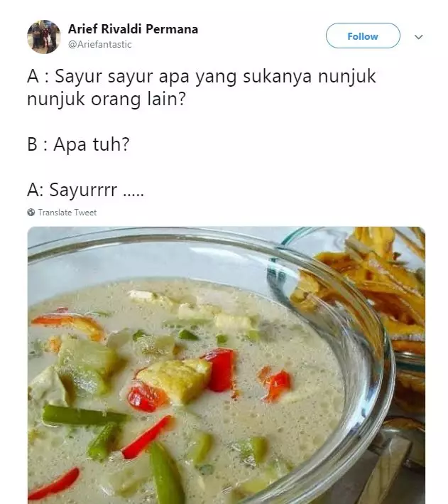 Meme tebak-tebakan receh bikin senyum-senyum © Istimewa Meme tebak-tebakan receh bikin senyum-senyum © Istimewa