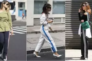 10 Cara padu padan celana training, tampak sporty & tetap fashionable