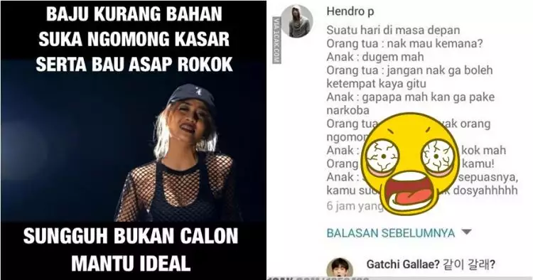 Komentar netizen sindir video Awkarin ini bikin geli sendiri, mak jleb