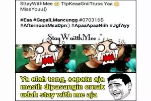 Status anak kecil ini bikin heboh, ciee 'Stay With Me'