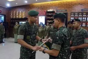 Agus Yudhoyono resmi lepas jabatan Dan Yonif Mekanis 203 Arya Kemuning