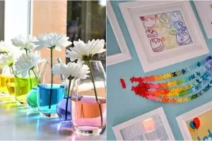 20 Dekorasi rumah dengan warna pelangi ini bikin cerah harimu