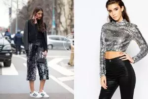 Biar nggak terlalu heboh, ini 11 tips modis padu padan motif sequin