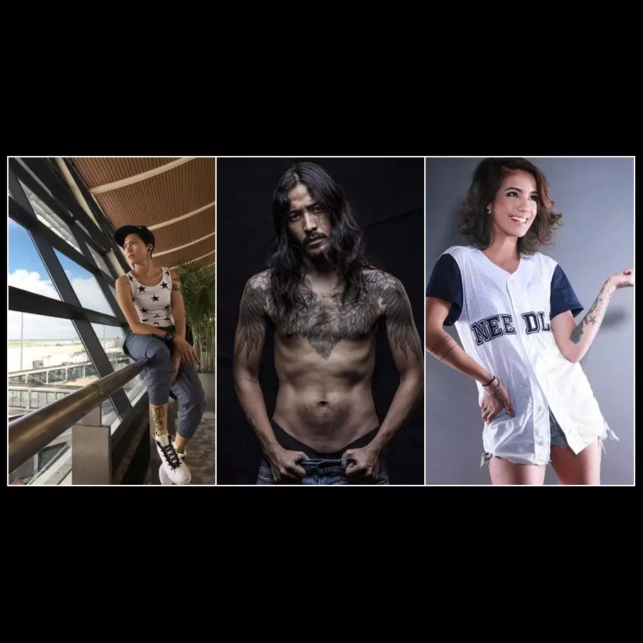 11 Artis Indonesia ini demen banget sama seni tato, idolamu pasti ada