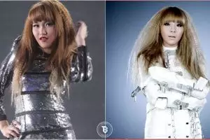 6 Foto ini dijadikan bukti kalau Ayu Ting Ting jiplak gaya seleb Korea