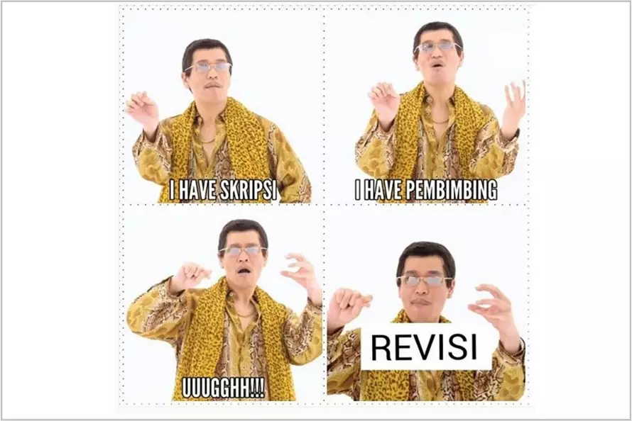14 Meme lagu Pen Pineapple Apple Pen ini bikin cekikikan