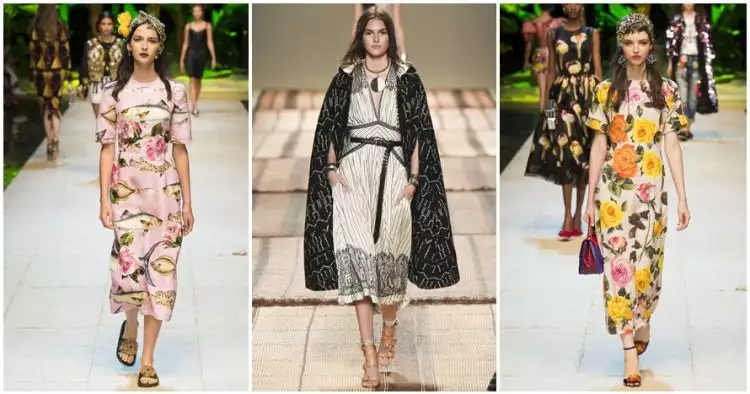 Ini 25 Busana dari 8 brand fashion ternama di Milan Fashion Week