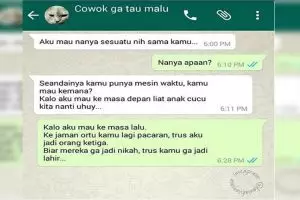 15 Obrolan WhatsApp gokil ini bikin senyum-senyum sendiri