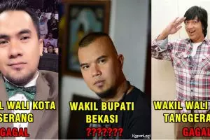 10 Artis ini gagal menang pemilihan kepala daerah, tetap semangat ya