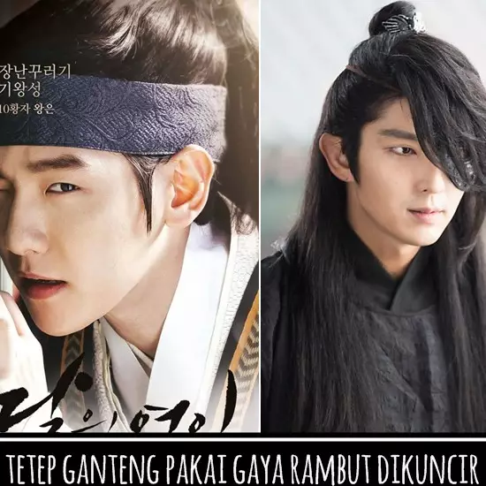 8 Aktor K-Drama tetep ini ganteng pakai rambut dikuncir, patut dicoba