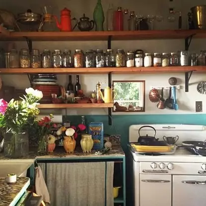 15 Desain dapur vintage buat kamu pecinta barang lawas