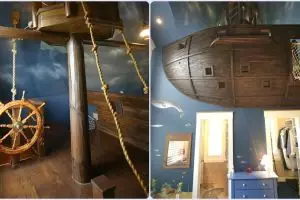 12 Foto kamar bertema bajak laut ini bikin serasa di tengah samudera