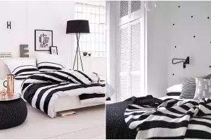 10 Dekorasi kamar serba hitam putih ini bisa bikin kamarmu makin kece