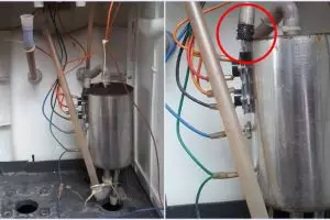 Begini wujud dispenser yang jarang dibersihkan, ngeri banget