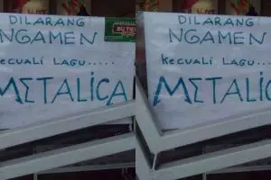 Warung pecel ini bikin gemetar pengamen yang mau masuk, kok bisa?