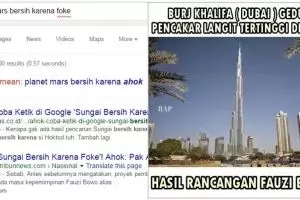 10 Hasil googling pakai 'sungai bersih karena Foke' ini bikin ngakak