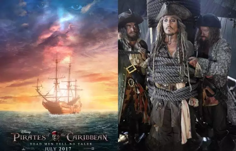 10 Foto bocoran sekuel Pirates Of The Caribbean, makin penasaran deh