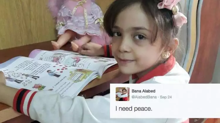 Kicauan gadis 7 tahun saat bom jatuh di Aleppo ini bikin terenyuh