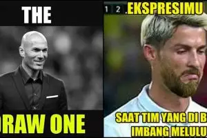 10 Meme gokil ejek Real Madrid yang kebanyakan hasil imbang