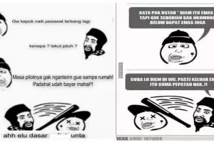 15 Obrolan kocak Herp dengan Pak Ustaz ini bikin geli gimana gitu