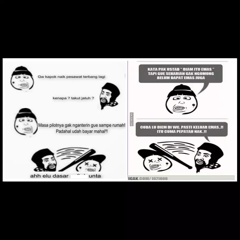 15 Obrolan kocak Herp dengan Pak Ustaz ini bikin geli gimana gitu