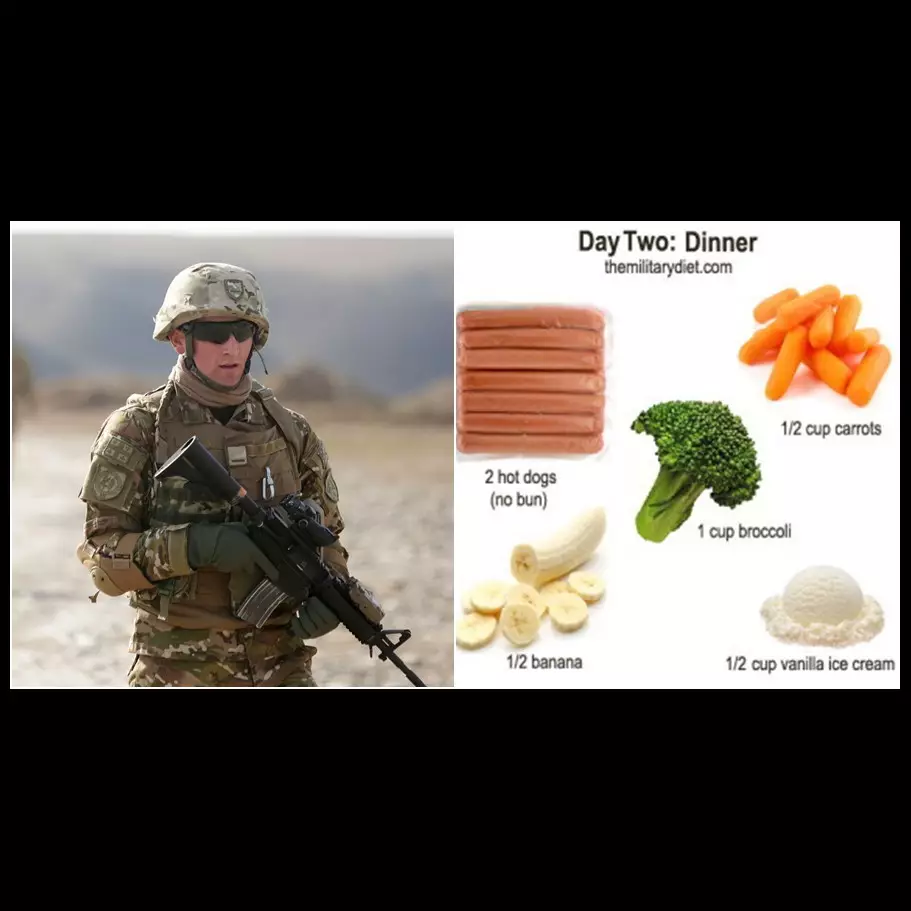 Ingin berat badan turun 4,5 kg dalam 3 hari? Coba diet ala militer ini