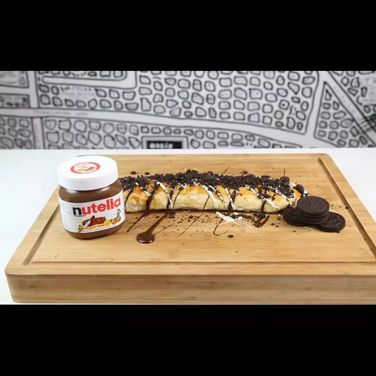 Resep gampang roti dengan Oreo plus Nutella ini bikin ngiler