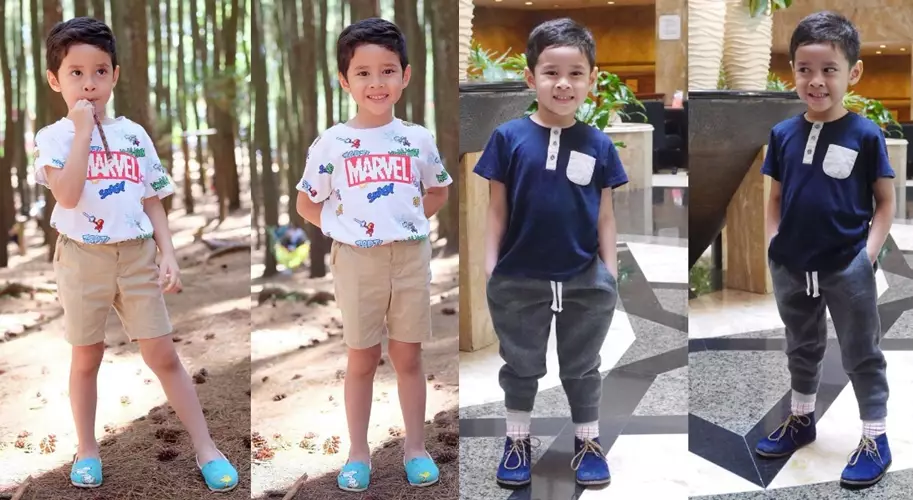 Kenalan yuk sama Arkhairan Akbar, selebgram cilik yang ngegemesin deh