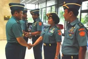 Christina Maria Rantetana, wanita pertama yang raih bintang dua TNI