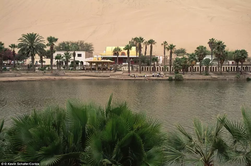 10 Foto tempat adem di tengah gurun pasir, jadi ingin tinggal di sana