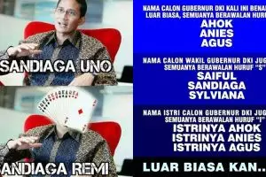 10 Meme kocak 'panasnya Pilgub DKI', hayo kamu dukung siapa nih?