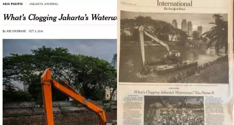Jenis sampah di sungai Jakarta hebohkan media asing, apa saja ya?