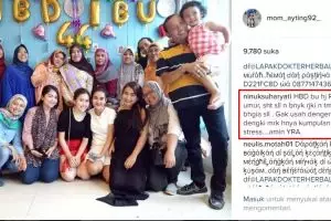 Tak diduga, 8 komentar netizen soal ultah ibu Ayu Ting Ting ini adem