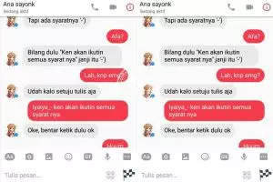 Kamu dijamin ngakak baca '30 syarat jadian' pasangan kekasih ini