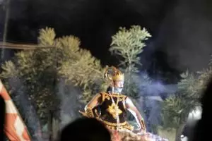 Gatotkaca dan Anoman raksasa pukau pengunjung Pawai Budaya Jogja