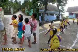 10 Permainan ini pasti dulu sering kamu mainkan saat istirahat sekolah