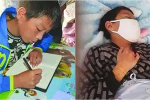 Bocah penderita kanker ini tempuh jarak 400 km untuk berobat sendiri