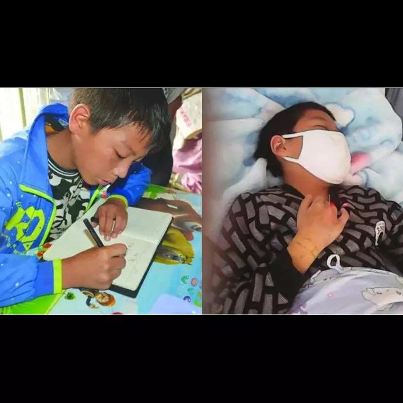 Bocah penderita kanker ini tempuh jarak 400 km untuk berobat sendiri