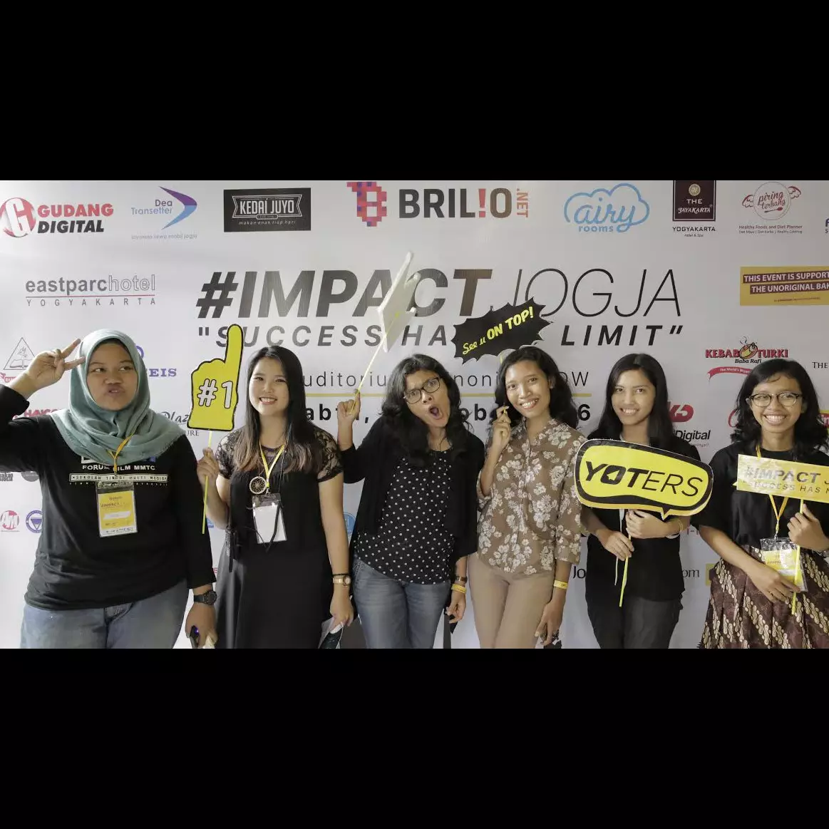 Meriahnya #ImpactJogja, Brilio jadi tuan rumah dong!