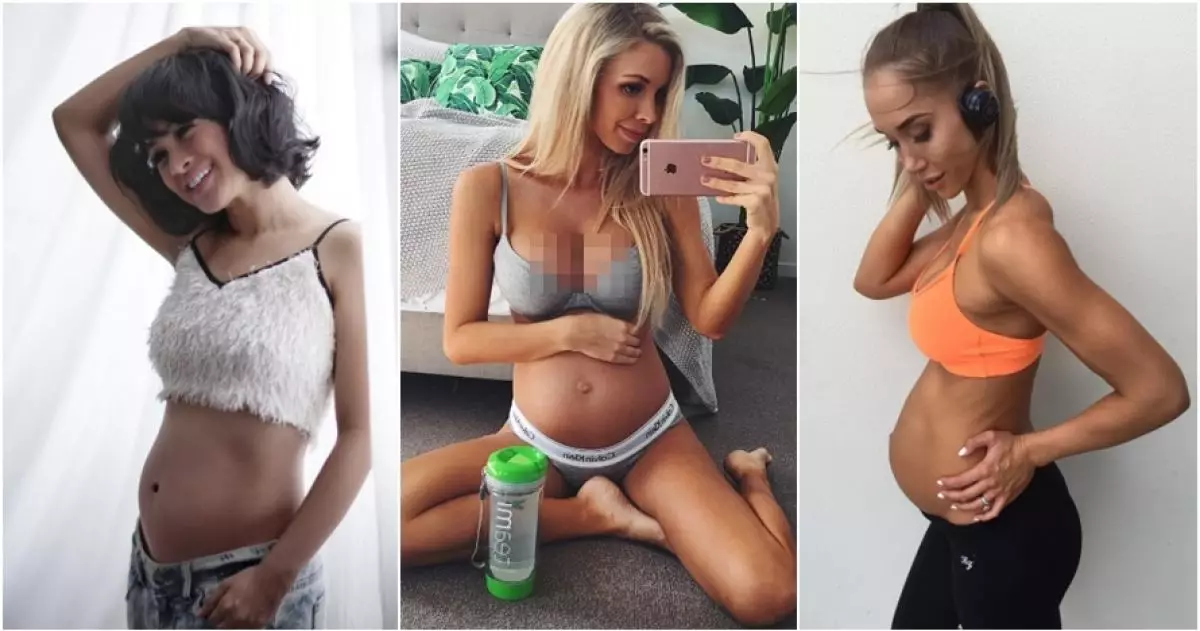 Tak hanya Andien, perut 10 wanita ini bikin takjub meski sedang hamil