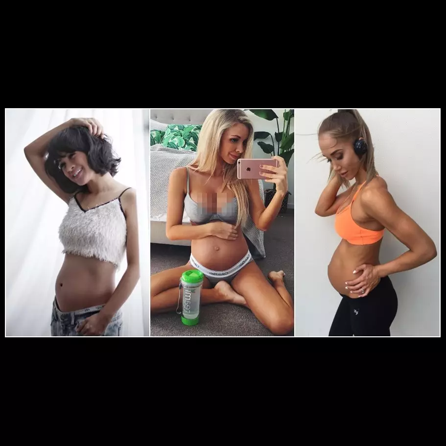 Tak hanya Andien, perut 10 wanita ini bikin takjub meski sedang hamil