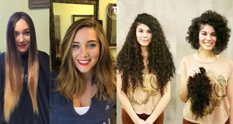 10 Foto before after makeover rambut, lebih cantik kan?
