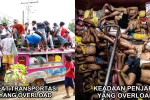 10 Foto ini bukti Manila salah satu kota terpadat di dunia